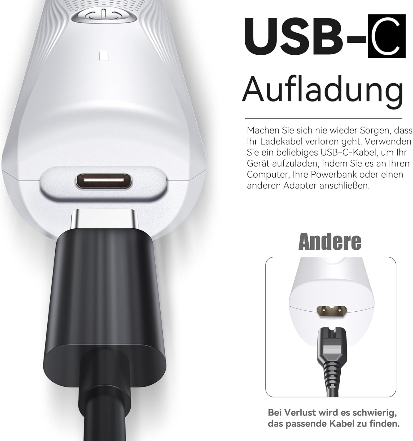 Leise Schermaschine Katze Set,Profi Haarschneidemaschine für Katzen Hunde Verfilztes Fell Pfotenhaare mit Pflegeschere & Kamm,USB-C-Aufladung